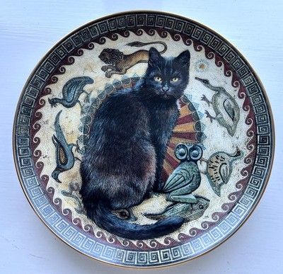 Lesley Anne Elfenbein - Katzen auf der ganzen Welt Dekoteller - Gabrielle in Griechenland