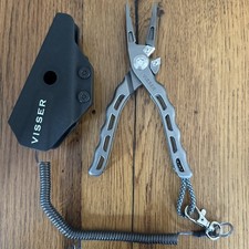 Visser 6.5 Inch Titanium Pliers w Kydex Sheat...