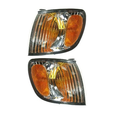 Pair Front Corner Turn Signal Parking Marker Lights for 01-03 Toyota Sienna