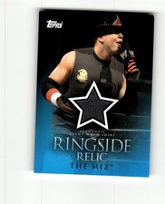 2009 Topps WWE The Miz (looking right) Ringside Relics #NNO
