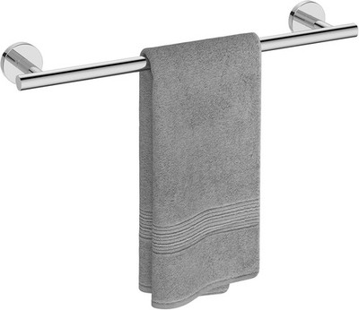 USHOWER 18'' Polished Chrome Towel Bar SUS304 Stainless Steel Rack 20'' Total NEW