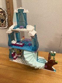 LEGO Disney 41062 Elsas Sparkling Ice Castle Frozen 90% Complete OLAF Anna