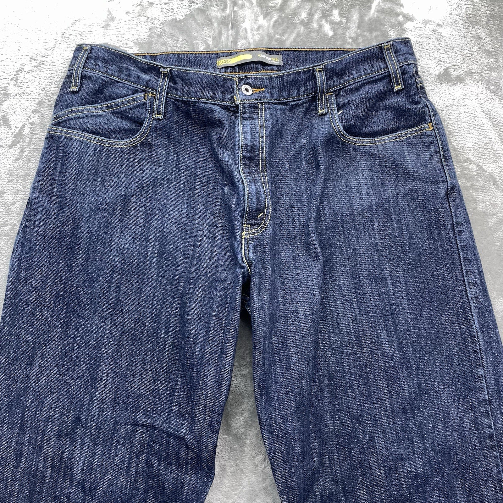 Levis Silvertab Jeans mens 40x32 Y2K Skater Baggy Hip hop Wide retro ...