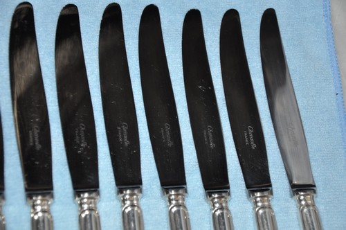 Christofle Spatours Silverplated Knife Knives Silverware Flatware - Picture 7 of 15