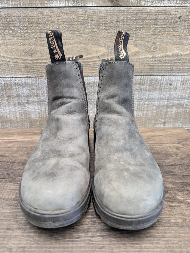 Botas negras rústicas Chelsea Blundstone 1630 AUS talla 4.5 / EE. UU. (mujer) 7.5 Foto 2 de 4