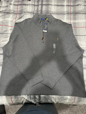 Polo Ralph Lauren Estate Rib 1/4 Zip Long Sleeve Pullover NWT 138 B T 3XL 