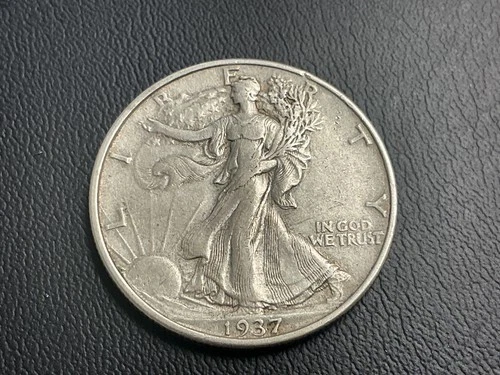 1937  Walking Liberty Silver Half Dollar