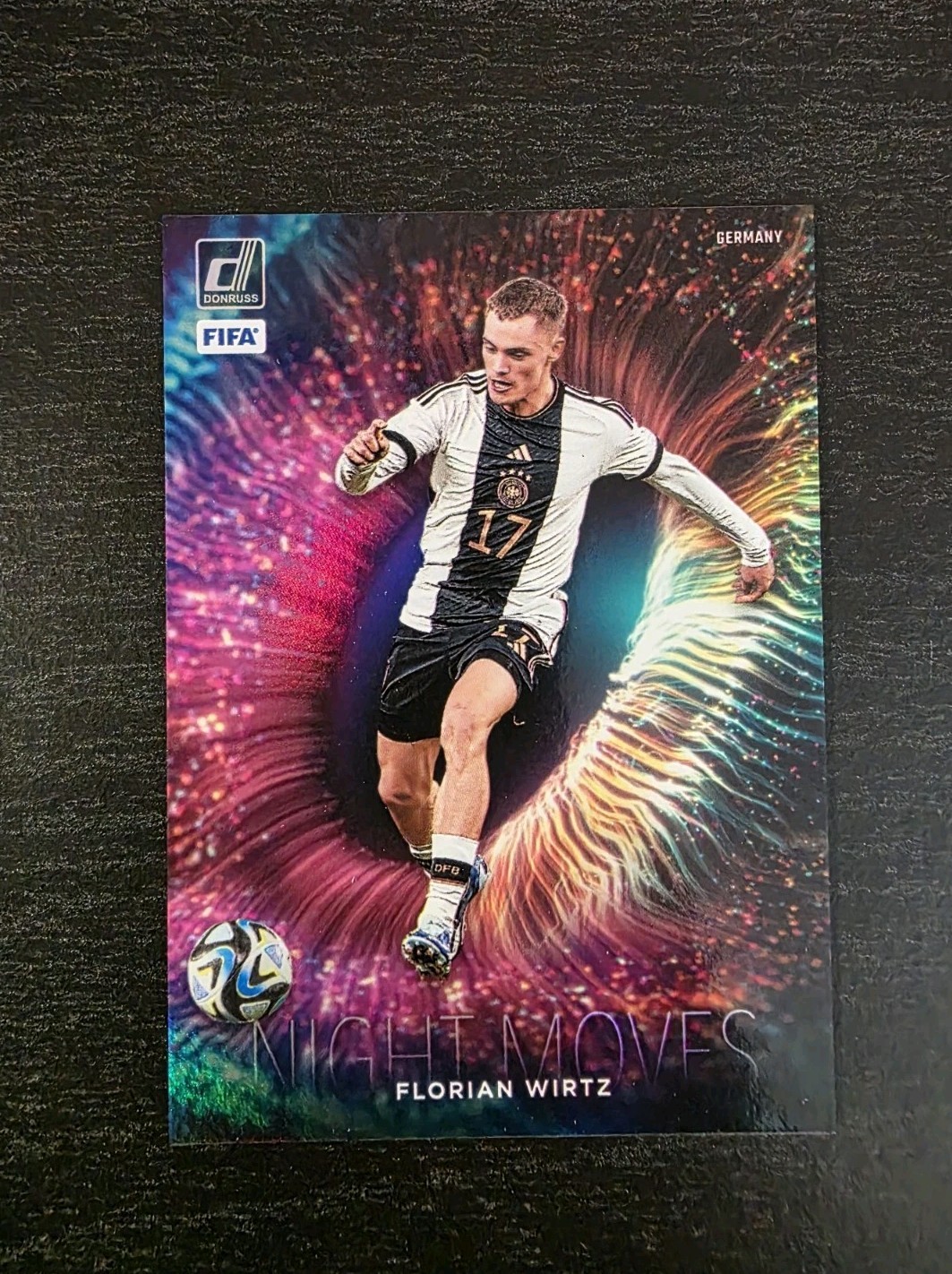 2023-24 Panini Donruss FIFA Night Moves Florian Wirtz Case Hit Liverpool