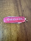 VTG Claire's Pink Princess Pocket Knife Key Chain Tweezers Scissors — photo 1