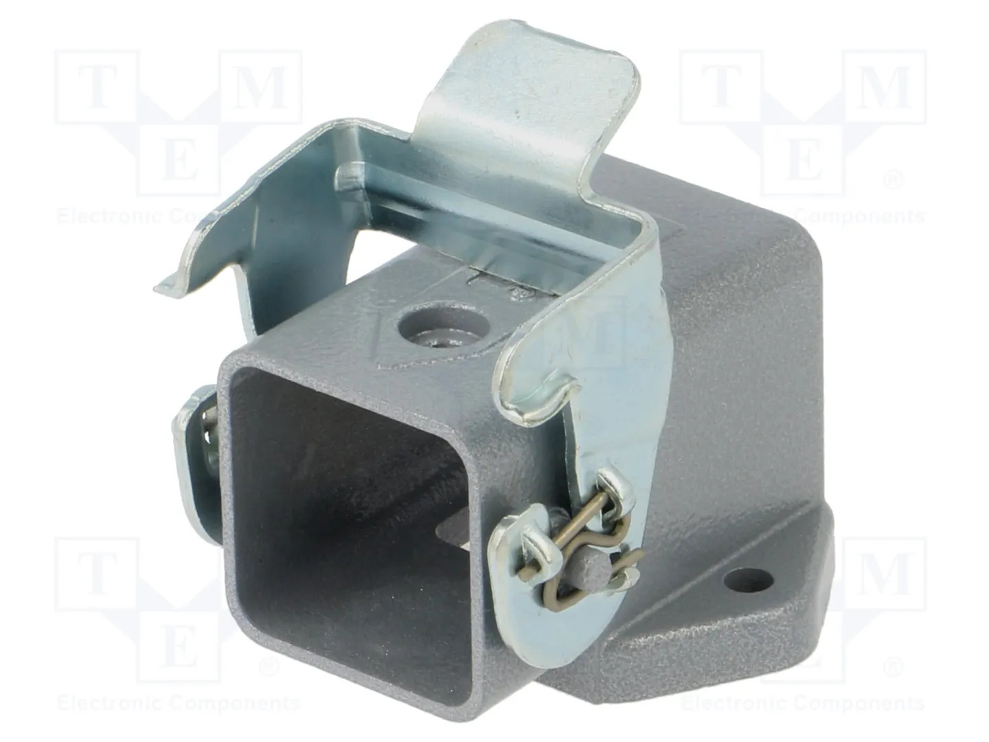 Enclosure for connectors: HDC; angled; IP65,IP66; zinc alloy
