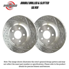 Rear Disc Brake Rotor Set for 2004 Subaru Impreza TS
