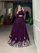 Lehenga Choli Indian Wedding Designer Lengha Party Wear ReadyMade Pakistani