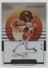 2024 Panini Three and Two On The Horizon 49/99 Enrique Bradfield Jr #10 09p1