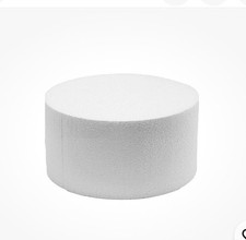 10  x 4  Cake Dummy  Styrofoam Fake Cake for Decorating, Display  Practice -NIB