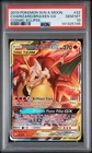 2019 POKEMON SUN & MOON COSMIC ECLIPSE #22 CHARIZARD & BRAIXEN GX PSA 10
