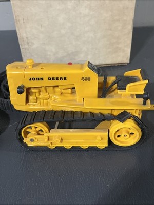 Vintage 1989 E-Tees 1:16 John Deere 430 Industrial Crawler by Eldon Trumm W/Box