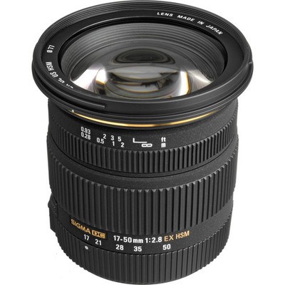 SIGMA 17-50mm F2.8 OS HSM◆Nikon用♪1291 Sigma EX 17-50mm f/2.8 OS HSM DC Lens For Nikon for sale