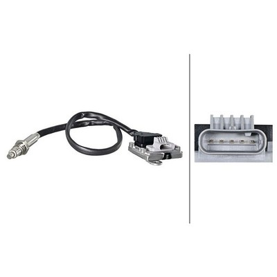 NOx-Sensor Harnstoff M20X1,5 5-polig 490 mm Kabel HELLA für u.a. PEUGEOT 3008