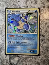 Blastoise Cracked Ice Holo 013/095 Deck Exclusive Pokemon Card HGSS