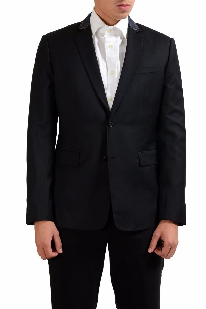 Oblique Christian Dior Blazer Mens Christian Dior Men's Black 100