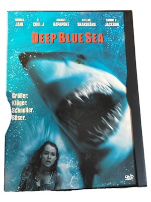 Deep Blue Sea DVD Horrorfilm Tierhorror Haie Thomas Jane LL Cool J