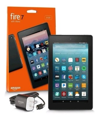 Amazon Fire 7 (9th Gen) M8S26G 16GB Wi-Fi Alexa 7'' Tablet - Black