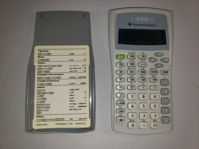 Texas Instruments TI-30X IIB
