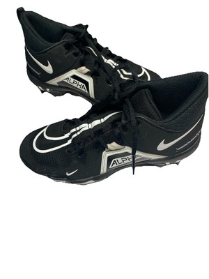 Nike Alpha Menace 3 Shark Football Cleats CV0583-001 Boy's Size 3.5Y