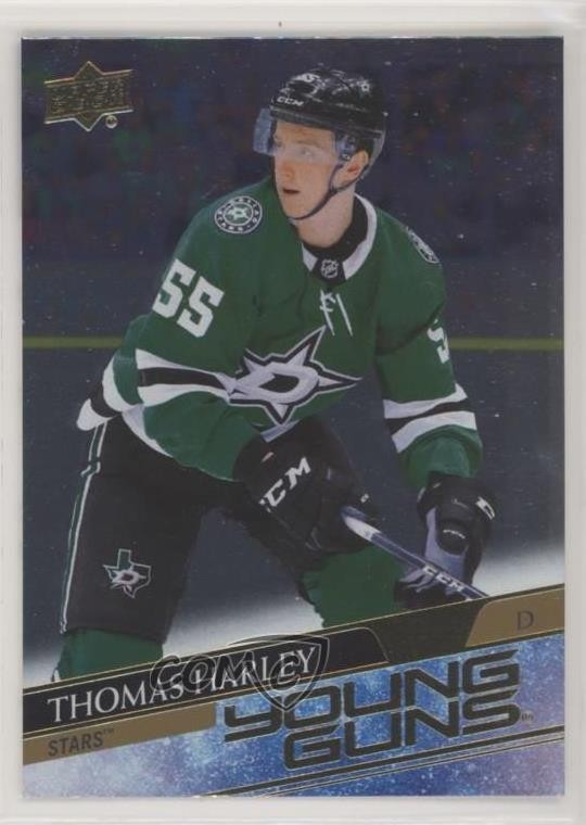 2020-21 Upper Deck Young Guns Silver Foil Thomas Harley #227 Rookie RC