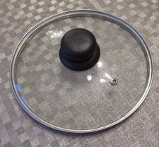 Round Tempered Glass Lid for Saucepan etc Inner Dia 19.5cm