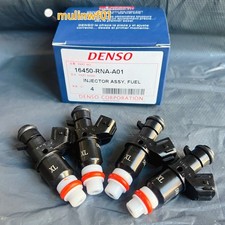 4pcs Denso Fuel Injectors 16450-rna-a01 For Cr-z Fit City 1.5l Civic 1.8l New 4pcs Denso Fuel Injectors 16450-rna-a01 For Cr-z Fit City 1.5l Civic 1.8l New