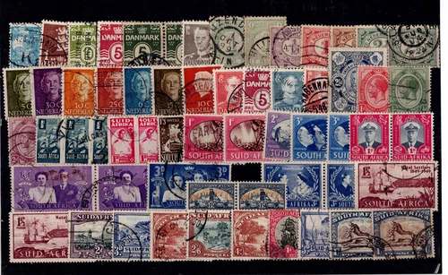 WORLDWIDE - Lot of old stamps. MINT and USED