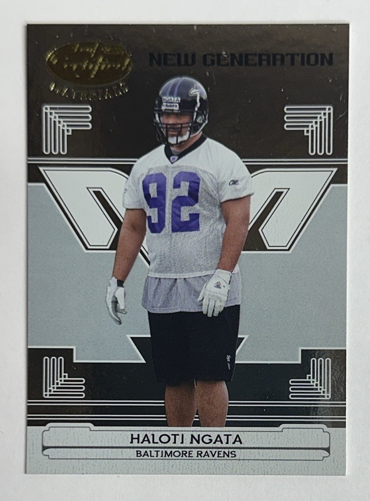 Haloti Ngata Leaf Certified Materials #182 Base