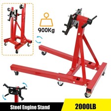 900kg Folding Engine Stand 2000lb Heavy Duty Workshop Auto Motor Car Crane Hoist