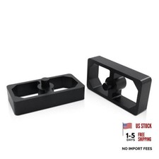 Universal Billet Aluminum Leaf Spring Lowering Block Kit - 1 Inch for Ride