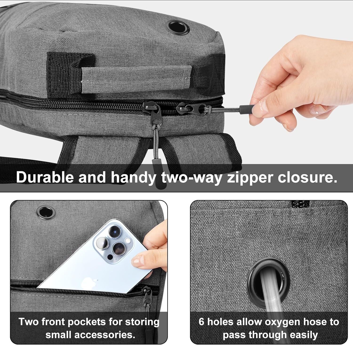 Oxygen Tank Backpack Size D, Portable Oxygen Backpack for D/M15 JD/M22 ...