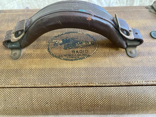 Antique Zenith MODEL 6G501M Wavemagnet Portable Tube Radio - Picture 11 of 11