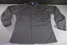 PROPPER BLACK BDU HOT WEATHER TACTICAL NIGHT OPS 2 POCKET JACKET MEDIUM REGULAR