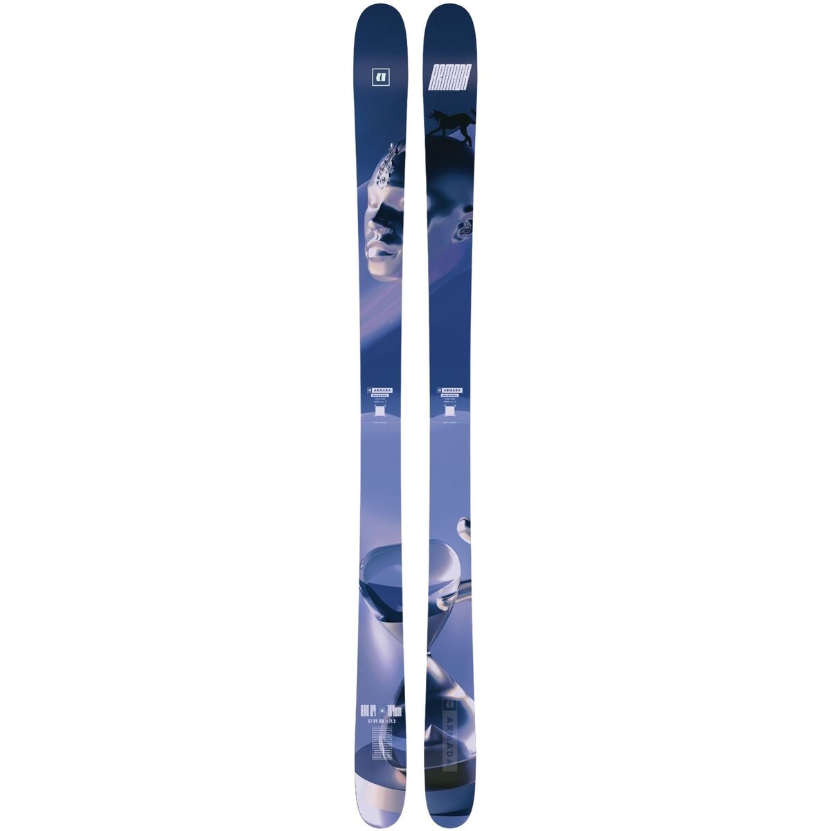 人気ショップ Armada MY25 150cm Skis, Park Kid's Short 84 ARV スキー