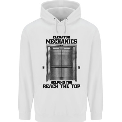 Elevator Mechanic Lift Engineer Kinder Kids Hoodie