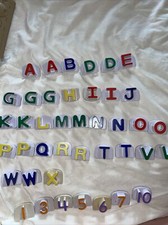 Lot 41 LEAPFROG FRIDGE PHONICS MAGNETIC ALPHABET ABC Replacement Letters Numbrrs