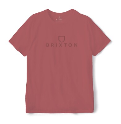 BRIXTON ALPHA THREAD T-SHIRT DUSTY CEDAR GR: M BRIXTON SUPPLY