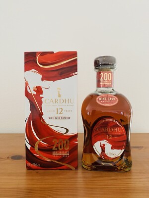 Cardhu 12 Jahre, 200th Anniversary, Wine Cask, 700 ml, 40 % Vol., Single Malt
