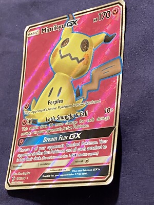 LP! Mimikyu GX 206/214 - Pokemon Lost Thunder Full Art ** Ultra Rare* | eBay
