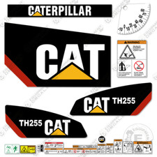 Fits Caterpillar TH255 Decal Kit Telehandler - 7 YEAR OUTDOOR 3M VINYL!