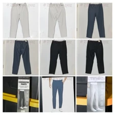 Black,Blue, Gray Marc New York Men’s Commuter Pants Slim Fit