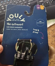 YOULY*The Extrovert LED Dog Harness*Rechargable USB*Lighted*XS/S~NEVER USED