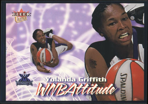 2000 Fleer Ultra WNBA Yolanda Griffith WNBAttitude #6 Sacramento Monarchs