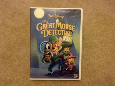 The Great Mouse Detective, New DVD, Walt Disney, Clarence Nash