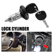 Fit Ignition Switch Lock Cylinder for Chevy GMC Replace 15298923 Silverado Tahoe